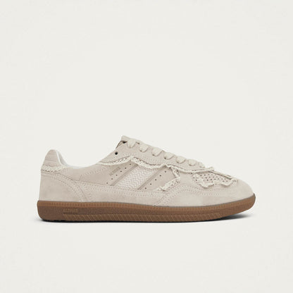 Tb.490 Crochet Cream Leather Sneakers