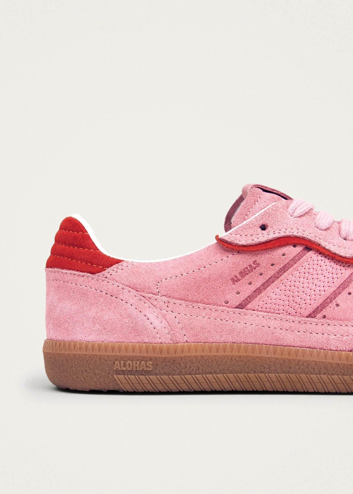 Tb.490 Rife Sea Pink Leather Sneakers