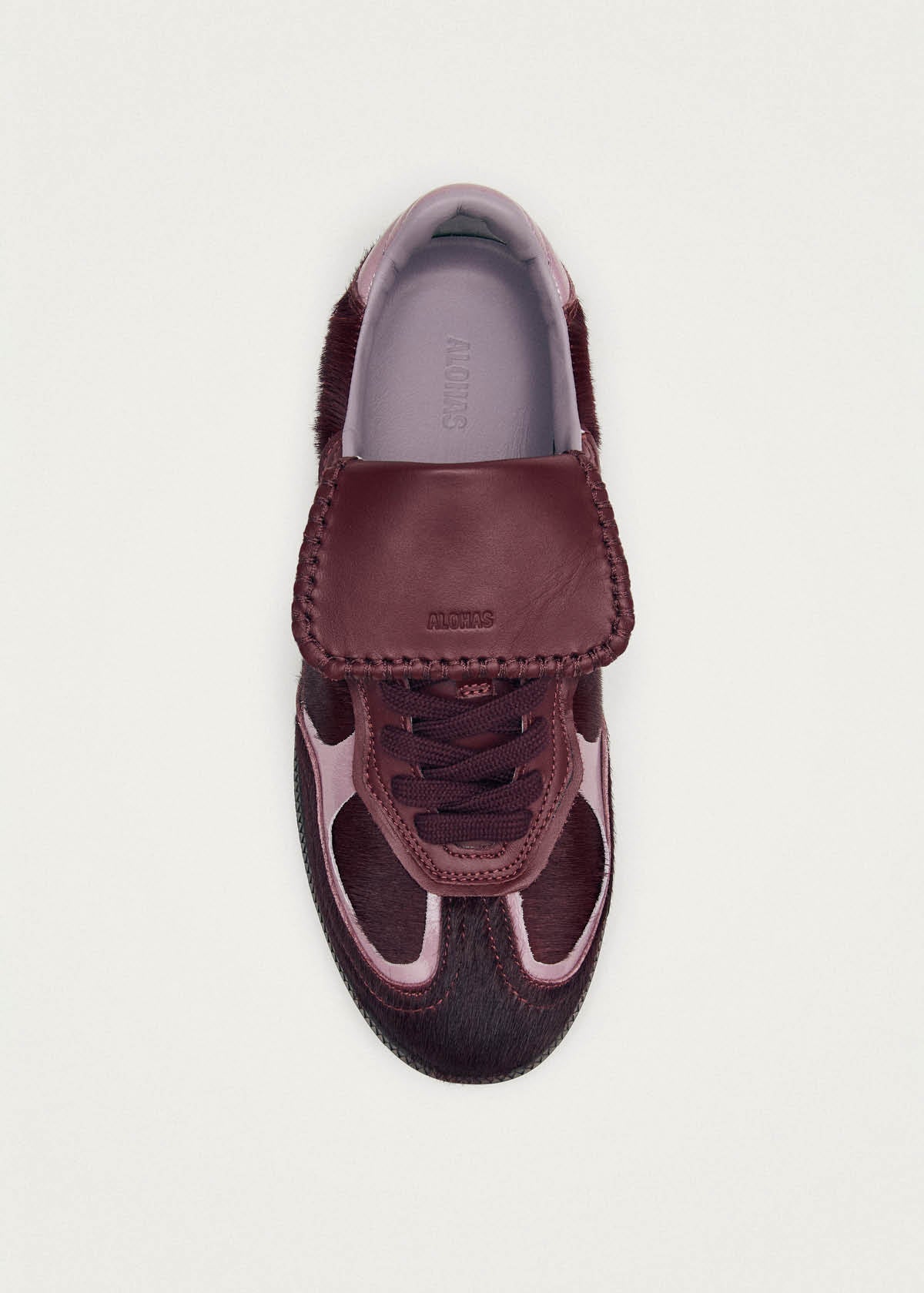 Tb.490 Club Soft Burgundy Leather Sneakers