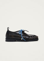 Dani Vintage Effect Brown Leather Oxfords