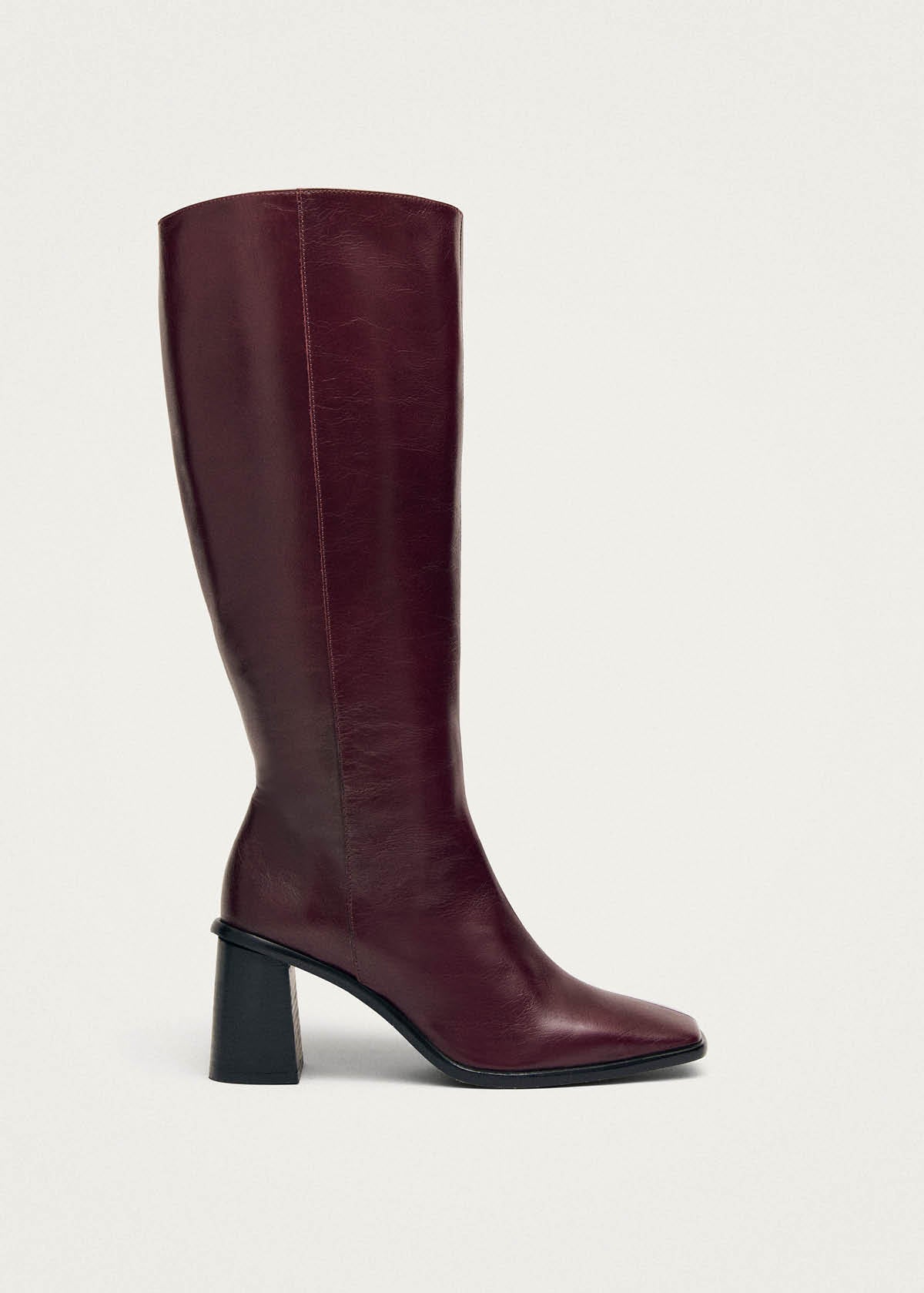 East Rift Burgundy Leather Boots