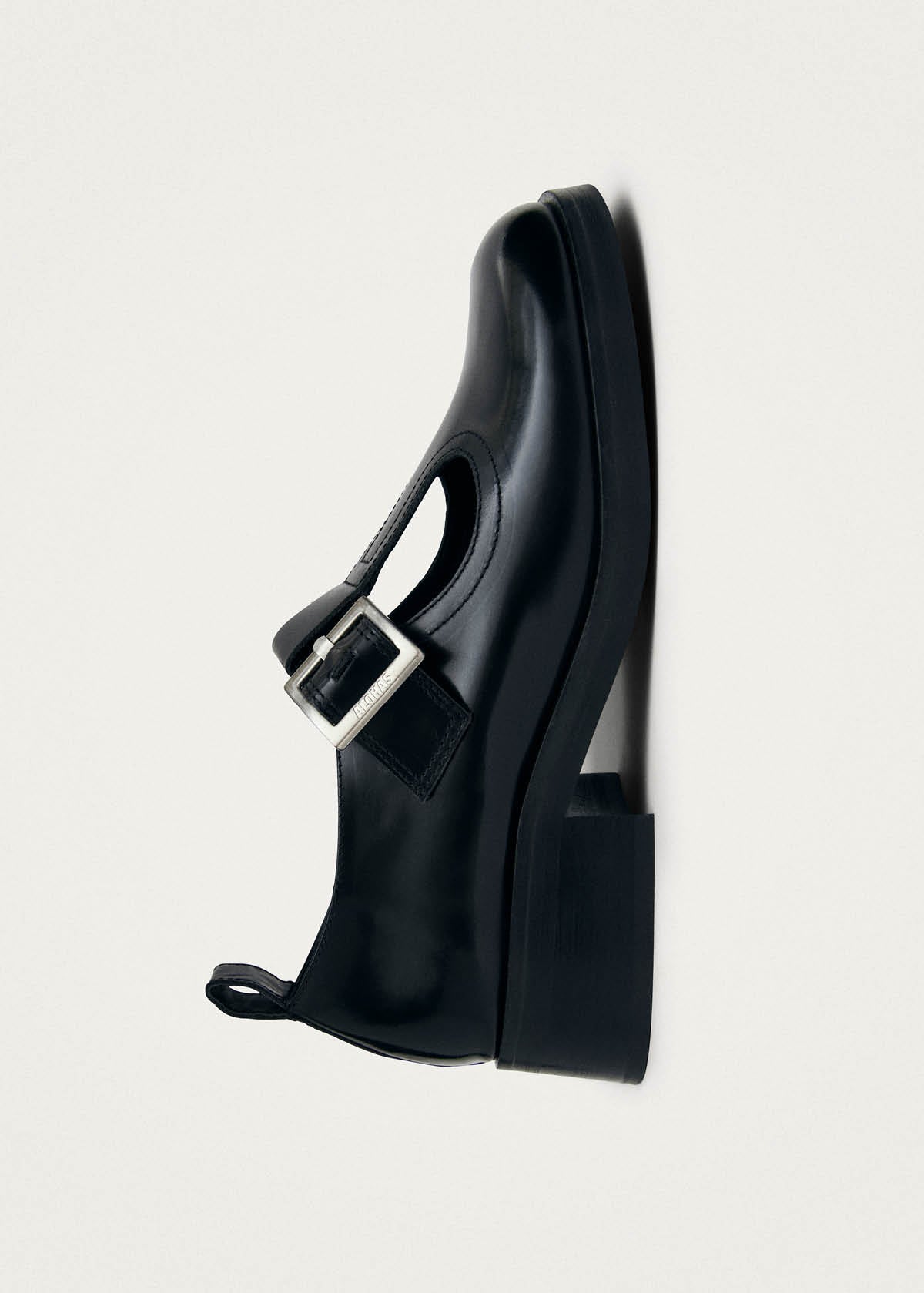 Fiadh Black Leather Loafers