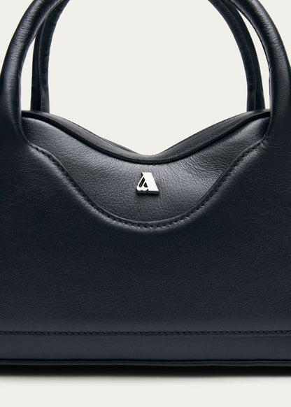 Hilma Mini Black Leather Bag