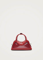 Hilma Mini Vinyl Red Leather Bag