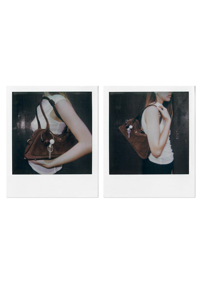 Hilma Suede Brown Leather Bag