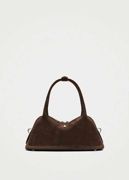 Hilma Suede Brown Leather Bag
