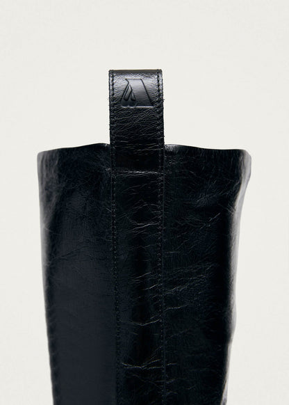 Milo Rift Black Leather Boots