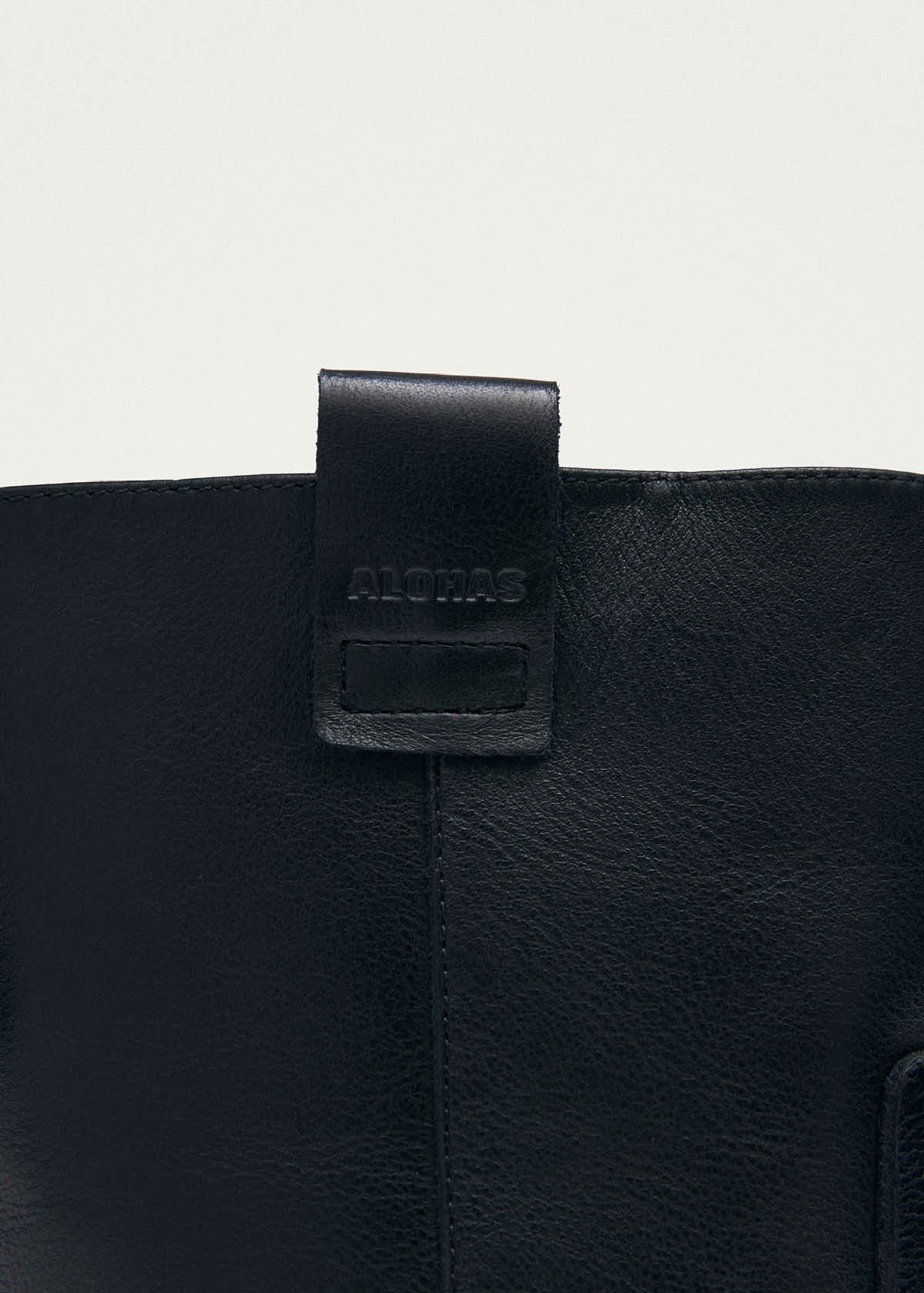 Rajan Black Leather Boots