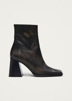 South Vintage Effect Brown Ankle Boots