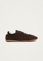 Tb.24 Suede Chocolate Brown Leather Sneakers