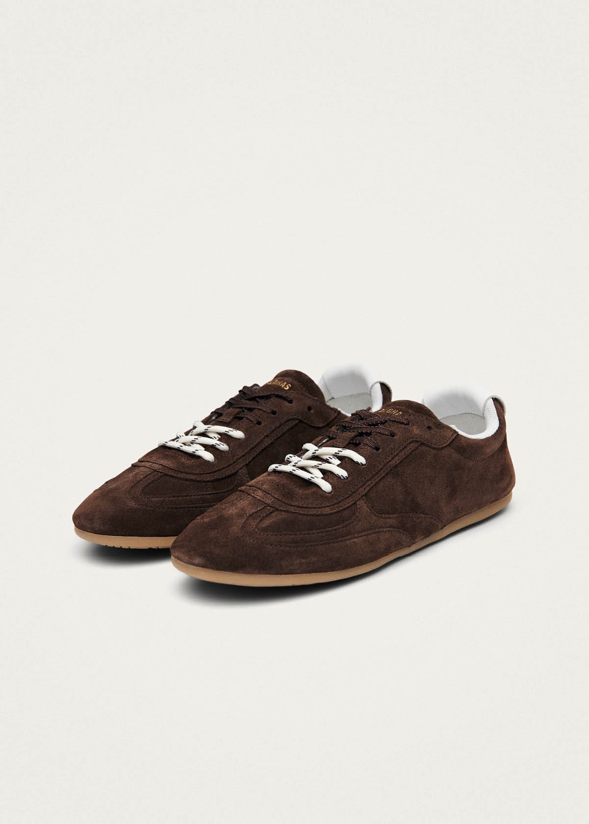 Tb.24 Suede Chocolate Brown Leather Sneakers