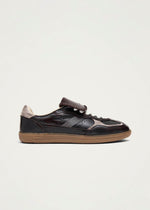 Tb.490 Club Brushed Dark Chocolate Leather Sneakers