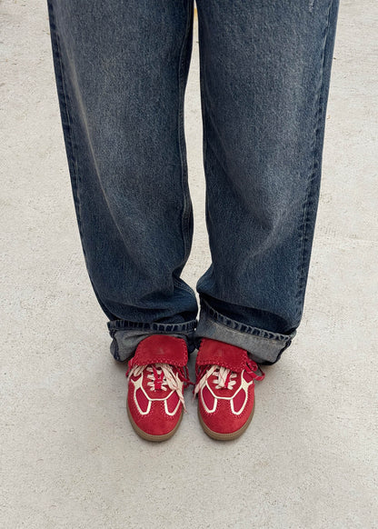 Tb.490 Club Nylon Red Sneakers