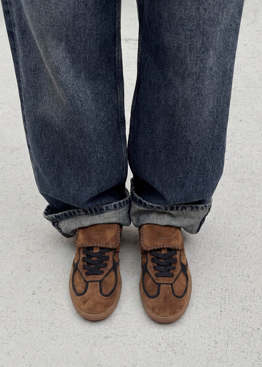 Tb.490 Club Suede Brown Leather Sneakers