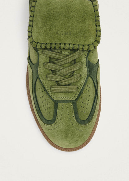 Tb.490 Club Suede Green Leather Sneakers