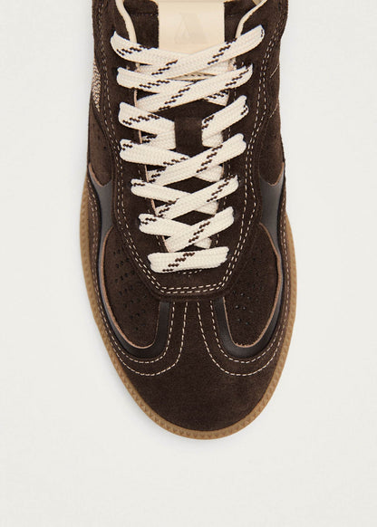 Tb.490 Rife Chocolate Cream Leather Sneakers