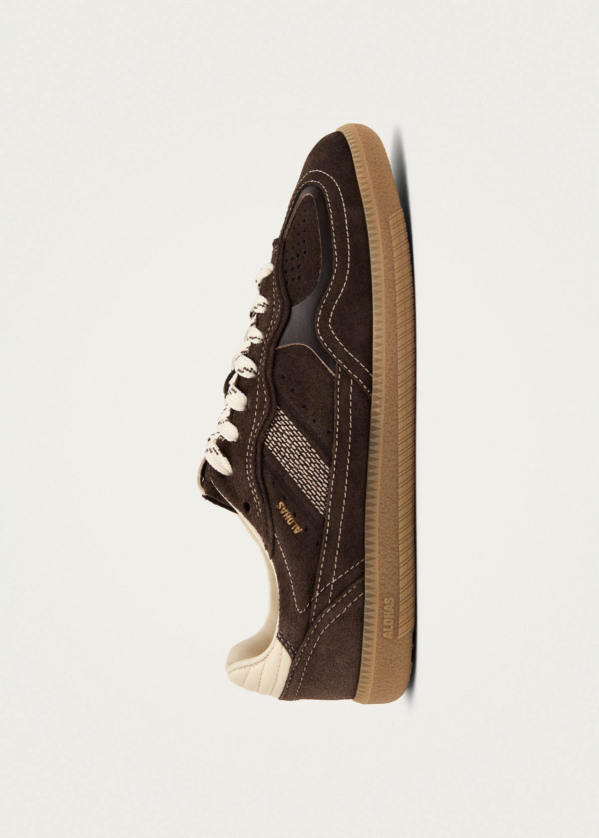 Tb.490 Rife Chocolate Cream Leather Sneakers