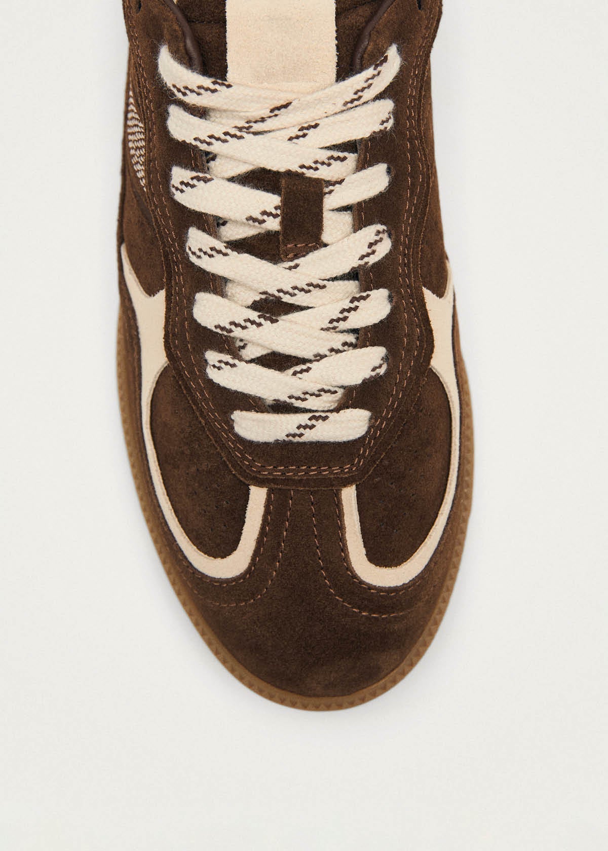 Tb.490 Rife Cocoa & Off White Leather Sneakers