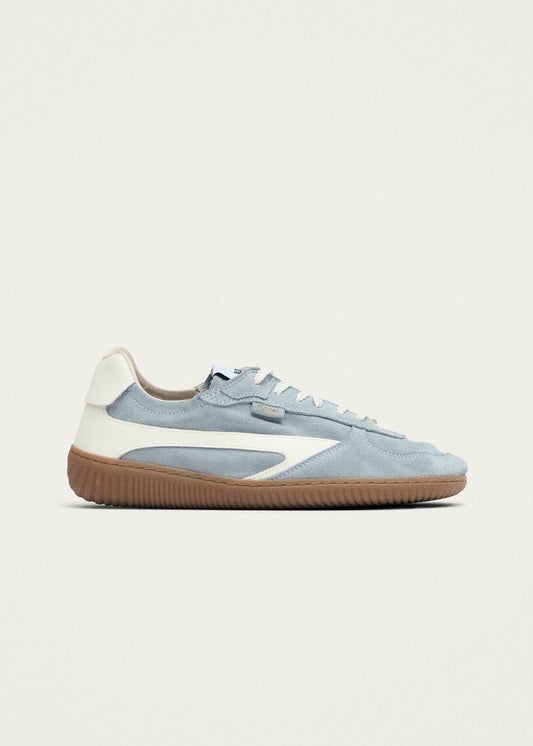 Tb.83 Barefoot Suede Dusty Blue Leather Sneakers