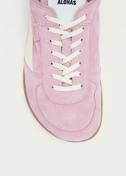 Tb.83 Barefoot Suede Pink Leather Sneakers