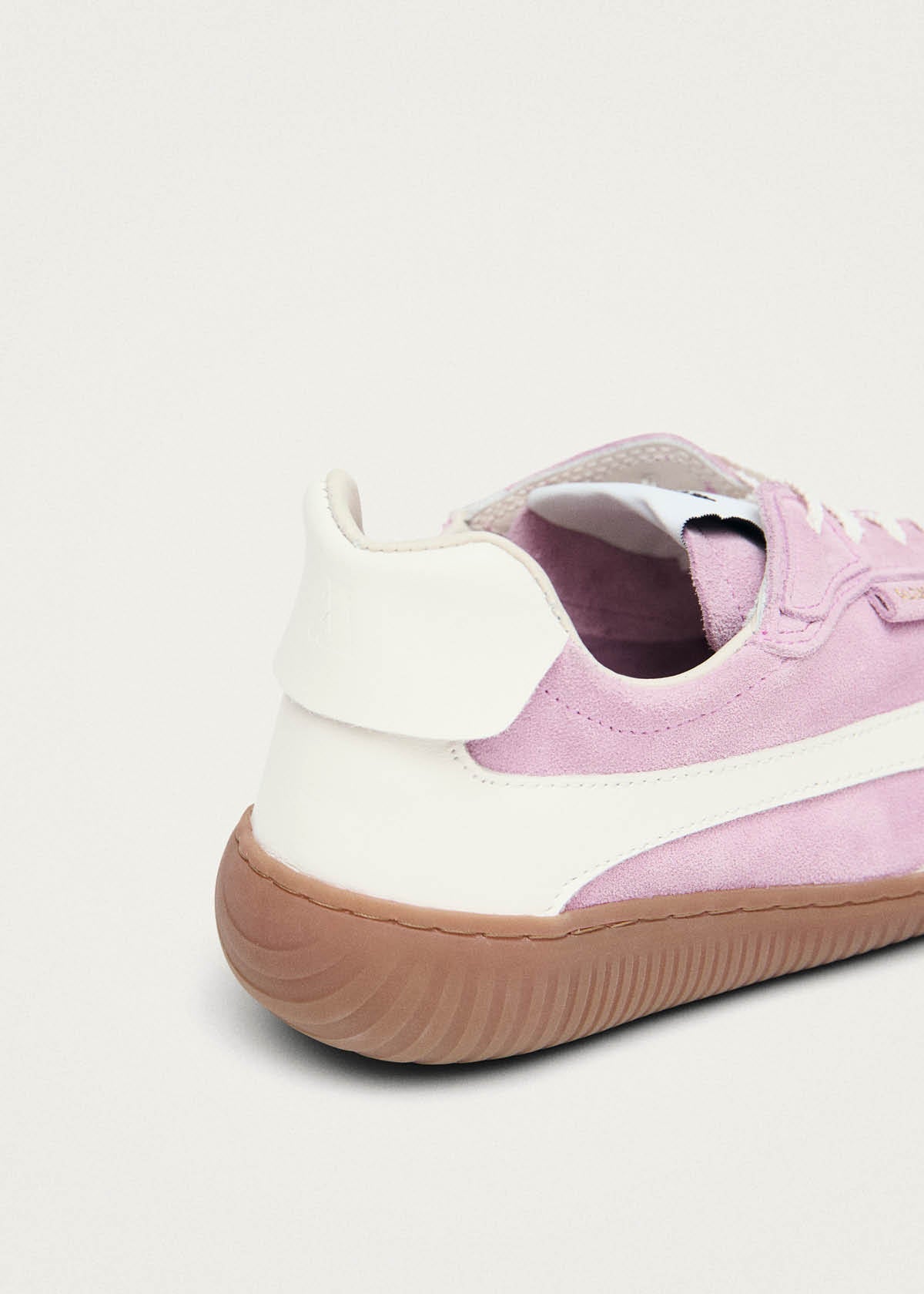 Tb.83 Barefoot Suede Pink Leather Sneakers