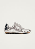 Tb.99 Silver Leather Sneakers